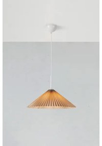 Lustră pe cablu Markslöjd 108710 PLISADO 1xE27/40W/230V d. 50 cm bej