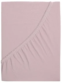 Cearșaf de pat 4Home jersey Ideal roz deschis, 200 x 200 cm, 200 x 200 cm