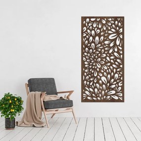 SENTOP | Pictură abstractă cu flori pe perete | PINIIA