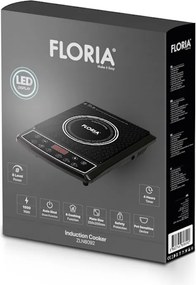 Plita cu inductie Floria ZLN8092, putere 1500W, 8 trepte de putere, oprire automata