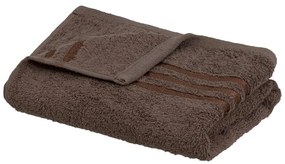 Prosop maro din bumbac din frotir 50x100 cm Simple – Casa Selección