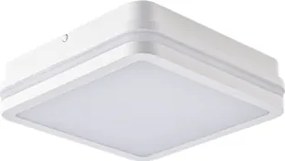 Brilagi - Aplica LED de exterior cu senzor BENE LED/18W/230V 22x22 cm alb IP54