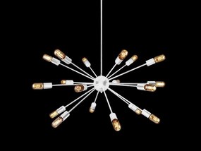 Lustra design RETRO ORBIT White