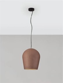 Lustra suspendata din ciment OMIO 29cm