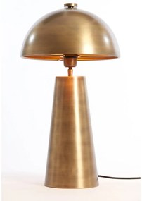Lampadar în culoarea bronzului cu abajur din metal (înălțime 52 cm) Dita – Light &amp; Living