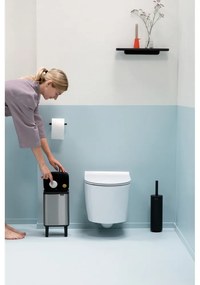 Coș de gunoi argintiu mat din oțel 4 l Bo Hi – Brabantia