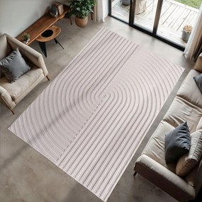 Covor pentru exterior și interior crem 120x170 cm Doha 1658 Cream – Ayyildiz Carpets