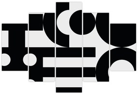 Tablou - Abstracție geometrică N⁰3 (150x105 cm)