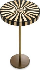 Masuta auxiliara LUX Blat Marquetry, Albany