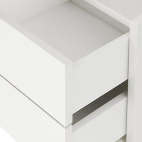 Boxie 2 sertare dulap de perete 40x40x37 cm alb