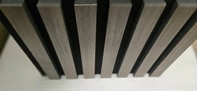 Riflaj Acustic Panou 3D (stejar inchis)