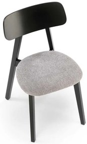 Scaun de bucătărie Hope, gri / negru
