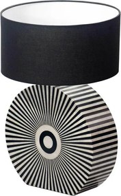 Veioza cu incrustatii din os HARMONY NATURE 65cm