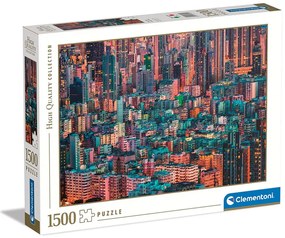 Orașe Hive Puzzle de 1500 de piese Hong Kong Clementoni