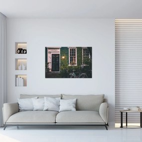 Tablou - Acasă de la plimbare (90x60 cm)