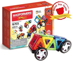 Set magnetic de construit- Magformers Wow 16 piese