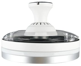 Plafonieră albă-argintie LED Lindberg – Trio