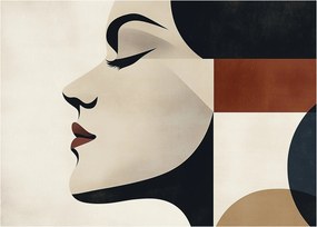 Tablou - Femeie din profil (70x50 cm)