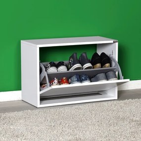 Pantofar 42x60 cm alb