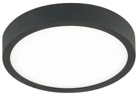 Plafonieră LED Orion DL 7-657/14 BULLY LED/12W/230V d. 14 cm negru