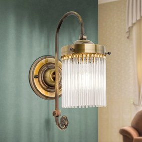 Aplica de perete Art Nouveau STABCHENSERIE, patina