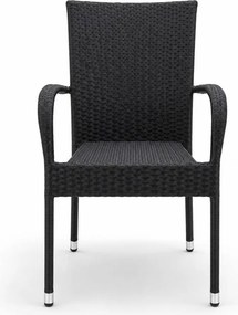 Set mobilier de grădină 4 piese Avenberg PARIS Negru