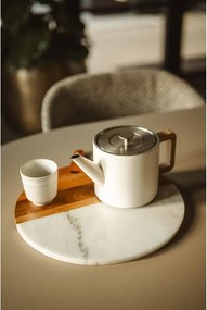 Ceainic fildeș cu filtru din oțel inoxidabil 1,1 l Duet Narvik – Bredemeijer