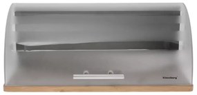 Cutie pentru paine argintie Klausberg KB7096