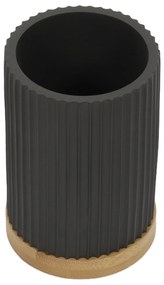 Suport periuță de dinți NATUREO, negru