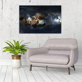 Tablou - Universul cu Nebula (90x60 cm)