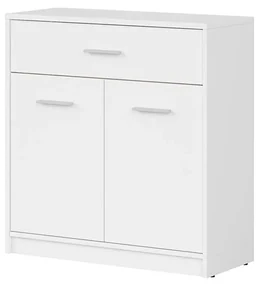 Comodă Nepo Plus 5 (alb) . Promo -35%. 1098289