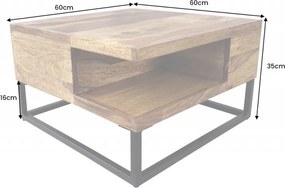 Masuta design industrial vintage Giant 60cm Sheesham stone