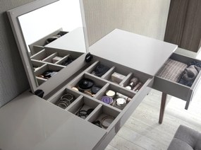 Masa machiaj eleganta design modern Platin AC-CP1709DK-NOGAL