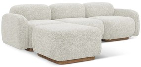 Colțar modular crem (cu colț variabil) Ailani – Makamii