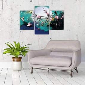 Tablou - Copac,grafic (90x60 cm)