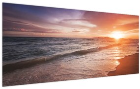 Tablou - Apus de soare în Thailanda (120x50 cm)
