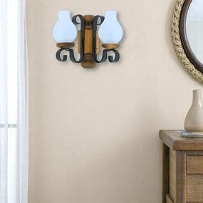 Aplică Brilagi RUSTIC 2xE14/40W/230V fag