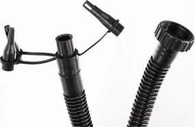 Cada cu hidromasaj gonflabil, gri/alb, 4-6 pers., 1000 l, KAMINO NEW TYP 2