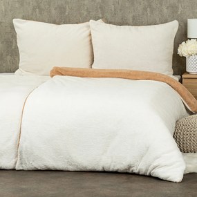 Lenjerie de pat din blăniță 4Home Teddybej, 140 x 200 cm, 70 x 90 cm