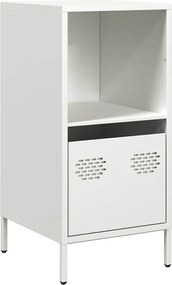 vidaXL Dulap, alb, 35x39x73,5 cm, oțel laminat la rece