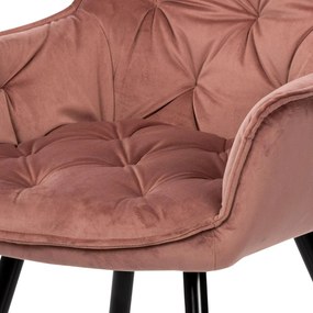 Scaun sufragerie Charli-PINK4 (roz vechi). 1120399