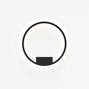 Aplica design modern LED Rim 40cm negru