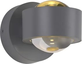 Schöner Wohnen 19331-21 - Aplica de perete LED CHIA 2xLED/2W/230V antracit