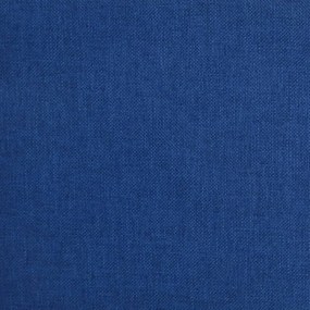 Scaune de bucatarie pivotante, 2 buc., albastru, textil 2, Albastru
