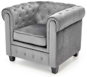 Fotoliu relax Elma (gri + negru). Promo -6%. 1039520