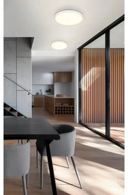 Plafonieră LED Globo NIELSEN 41566-15W, LED/15W/230V 4000K, Ø 23 cm, albă