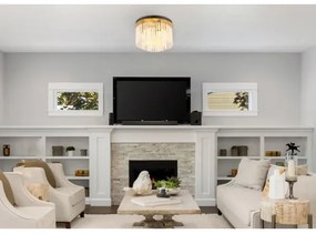 Plafonieră Globo 15698DM GORLEY 5xE27/60W/230V