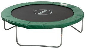 HOMCOM Pernă de protecție pentru trampolină de grădină, Ø 244cm Verde | Aosom Romania