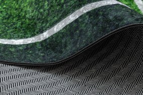 BAMBINO 58690 covor lavabil Teren, fotbal pentru copii anti-alunecare - verde