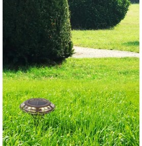 SET 2x corp de iluminat LED solar SOLAR LED/0,72W/3V 3200K IP44 Globo 36415-2